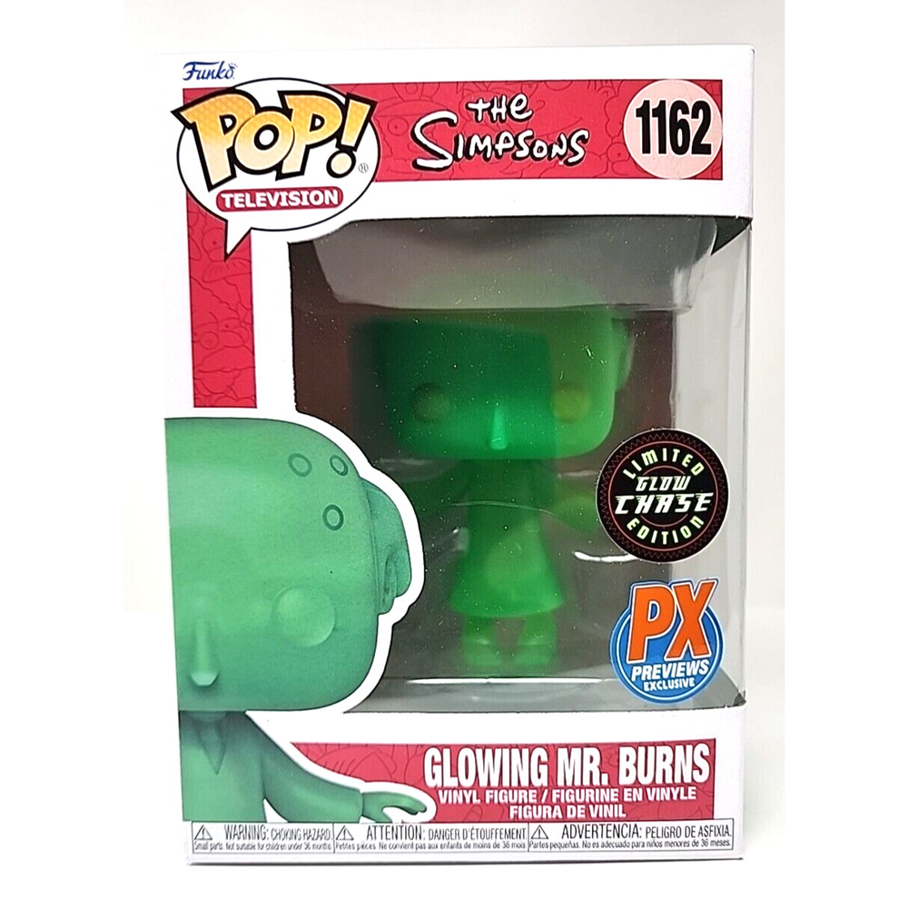 Funko Pop! The Simpsons Glowing Mr. Burns #1162Glow Chase‎ F61